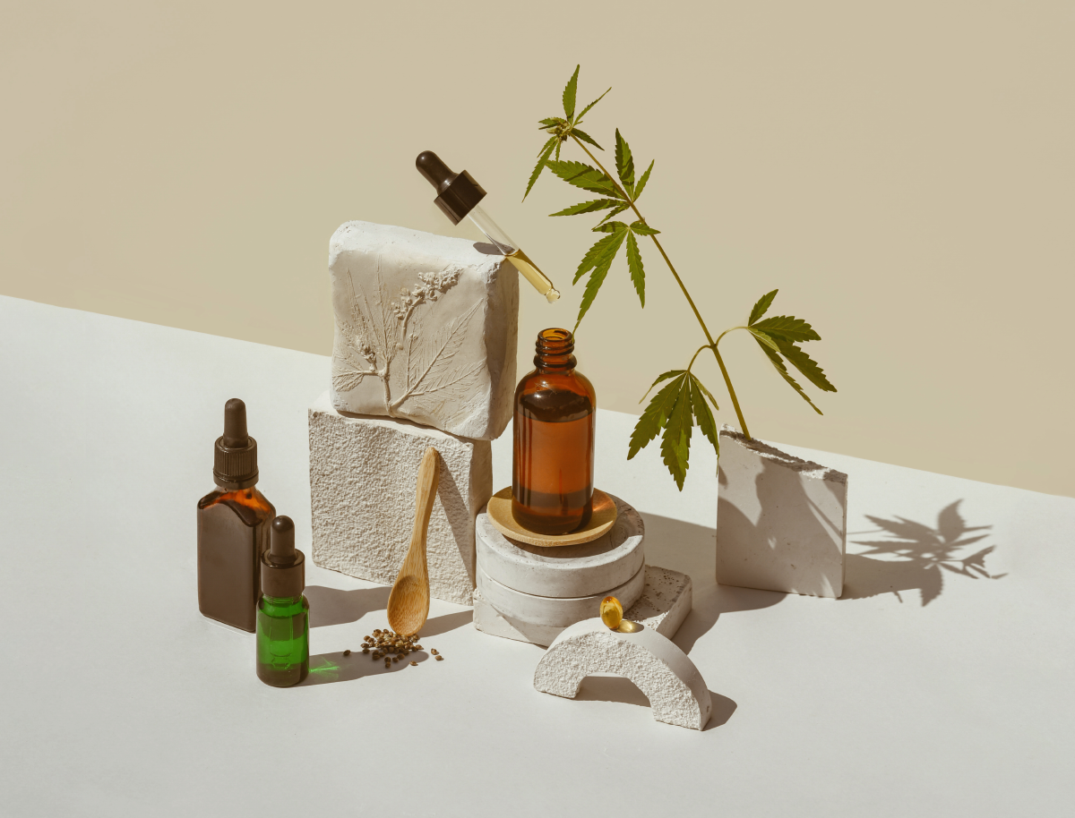 various-glass-bottles-with-cbd-oil cannabis brand design various-glass-bottles-with-cbd-oil